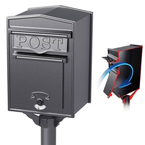 free standing metal post box|free standing letter boxes uk.